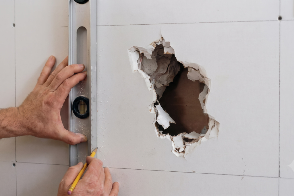 handyman services glasgow repair hole in wall
