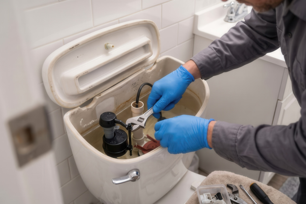 handyman services glasgow toilet cistern repair